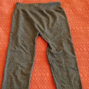 Embrace your love leggings / sweats grey medium